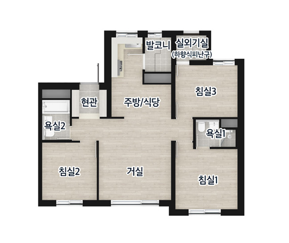 메인 평면도